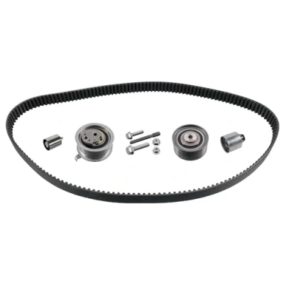 Imagen de FEBI BILSTEIN 34128 Kit de correa distribución 160 con perfil redondeado dientes AUDI: A3 Hatchback, Sportback, Q5, VOLKSWAGEN: GOLF 6
