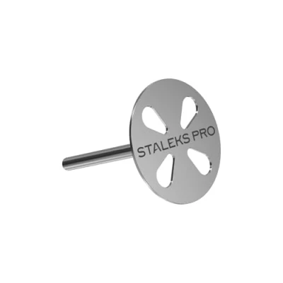 Imagen de STALEKS Pododisc 20 mm pedicura + 5 recambios lima 180 grit Uso Profesional Domestico Acero Inoxidable (PDset 20)