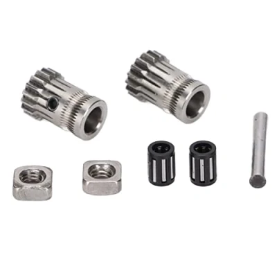 Imagen de Accesorios de Impresora 3D para Prusa I3 Kit Rueda Extrusión Piezas Engranaje Conducción Extrusora Acero Endurecido MK2 / MK2.5 MK3 Engranajes Pru
