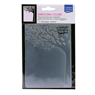 Imagen de Vaessen Creative Carpeta de Embossing, Transparent, 14,6x10,8x0,5