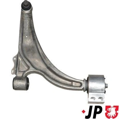 Imagen de JP GROUP 1240103080 Barra oscilante, suspensión de ruedas Eje delantero, derecha Brazo oscilante transversal Aluminio OPEL: Astra J Hatchback