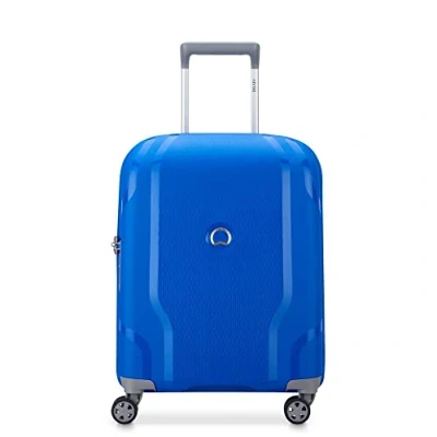 Imagen de DELSEY PARIS Clavel 4 Double Rolls Cabin Trolley Slim Line 55 Klein Blue