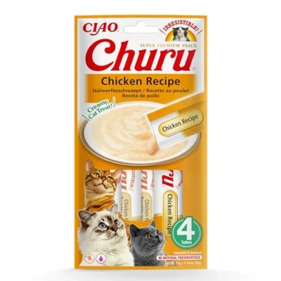 Imagen de CHURU Cat Receta DE Pollo 4X 14GR