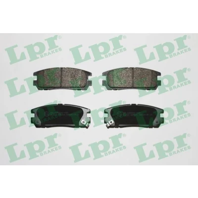 Imagen de LPR 05P524 Juego de pastillas freno OPEL: Frontera B SUV, A Sport SUV Cabrio, ISUZU: Trooper 3 II