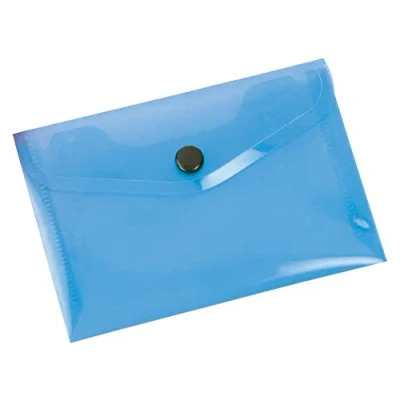 Imagen de Carpeta liderpapel dossier broche 44222 polipropileno din a7 azul translucido