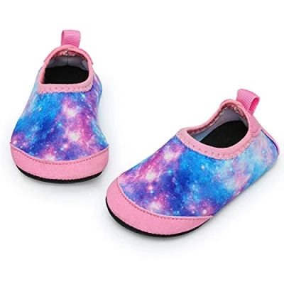 Imagen de Yorgou Zapatos de Agua para niños y niñas, Playa pequeños, Calcetines acuáticos Descalzos Antideslizantes Piscina