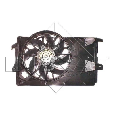 Imagen de NRF 47314 Ventilador de radiador 365 12 240 con bastidor (armazón)
