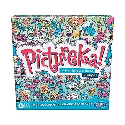 Imagen de Hasbro Gaming Pictureka Classic Dinosaur Juguetes, Multicolor, Talla única (315 F2564101)