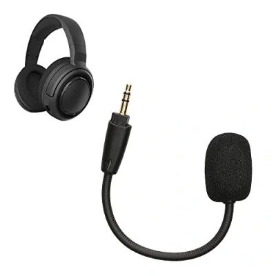 Imagen de kwmobile Micrófono Compatible con Corsair HS35 / HS45 Microfono Repuesto para Auriculares Gaming Negro