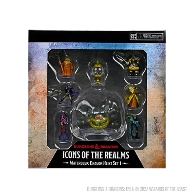 Imagen de WizKids D&amp;D: Icons of The Realms: Waterdeep Dragonheist Box Set 1
