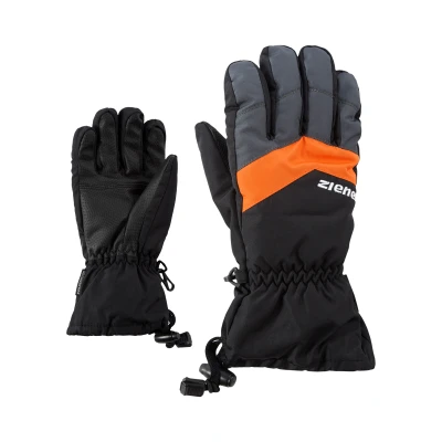 Imagen de Ziener Lett AS Junior Niños Guantes De Esquí (Talla: 4,5, Gris,negro)