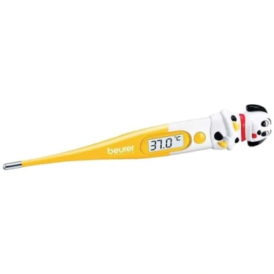 Imagen de Beurer 950.06 Termómetro corporal digital, con figura de perro, sensor flexible, color amarillo