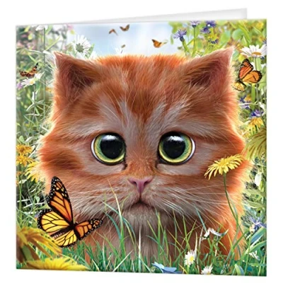 Imagen de 3D LiveLife Tarjeta felicitacion Gatito de Deluxebase. Lenticular con gatitos para toda ocasión y edad. Ilustraciones originales licencia del reconocido artista, David Penfound