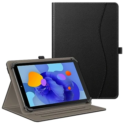 Imagen de Fintie Funda Tablet 10 Pulgadas [Universal 9&quot; 10.9&quot;] de Multiángulo con Bolsillo, Compatible Lenovo/Huawei/Realme Pad/YOTOPT/SUMTAB/TECLAST/Blackview/MEBERRY/YESTEL/FACETEL Negro