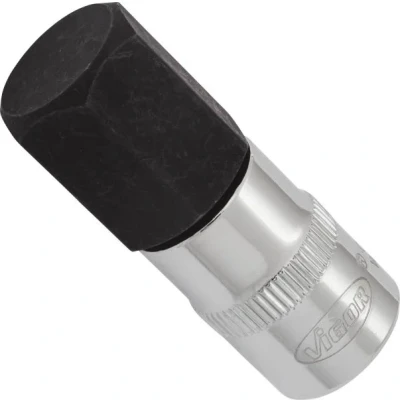 Imagen de Vigor KS Tools V6139 Llave de vaso (3/8&quot;, 6 KT, 17,48 mm)