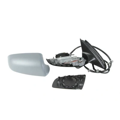 Imagen de espejo retrovisor Blic 5402 04 1128593 derecha imprimado eléctrico completo, térmico, convexo AUDI: A4 B6 Sedán, B7 Avant