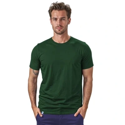 Imagen de ALPIN LOACKER Camisetas Manga Corta Hombre de 100% Lana Merino, Camiseta termica Hombre, para Deporte, Trekking, Gym, Esquí, Verde XL