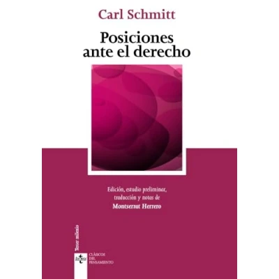 Imagen de Posiciones ante el derecho (Clásicos Clásicos del Pensamiento)
