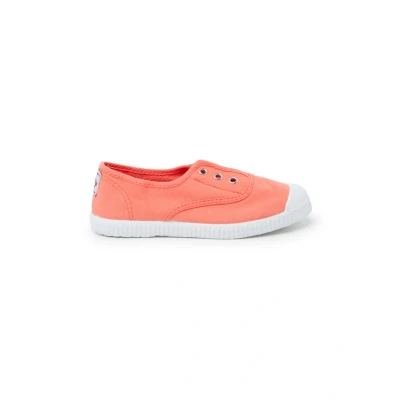 Imagen de Pisamonas Zapatillas Lona Punta Goma Sin Cordones Talla 22 Color Naranja
