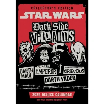 Imagen de Star Wars A3 Deluxe Kalender 2025 Collectors Edition Wandkalender: Original Danilo [Mehrsprachig] [Kalender]