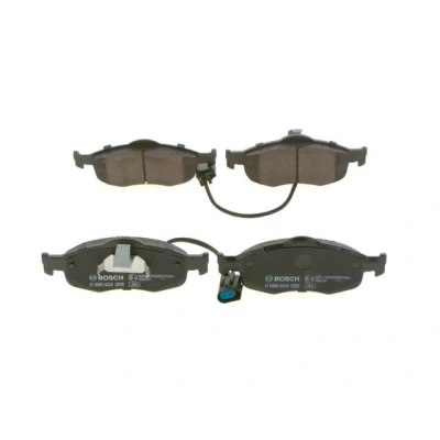 Imagen de BOSCH 0 986 424 359 Juego de pastillas freno Low Metallic con sensor desgaste incorporado Chapa antichirridos, clip émbolo FORD: MONDEO 2