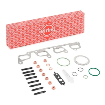 Imagen de ELRING 232.830 Juego de montaje, turbocompresor con juntas instrucciones tornillos VOLKSWAGEN: GOLF 6, Caddy 3, Polo V Hatchback