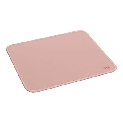 Imagen de Alfombrilla ratón Logitech Mouse Pad Studio Series, Nylon/ PoliésterCaucho, Rosa