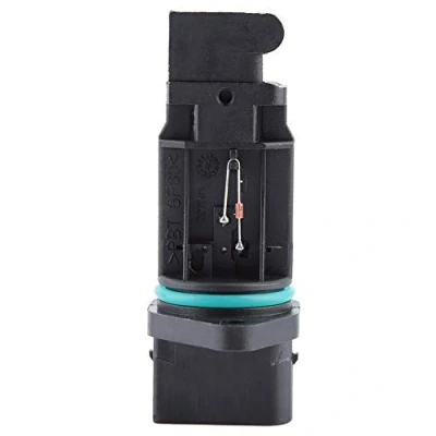 Imagen de VOBOR Caudalímetro F00C2G2029, Medidor Masa Aire, Sensor de Flujo Aire Compatible con la Serie BMW E46 E36 E38 3/5/7 E39 Range Rover II LP MG ZT 2.0 CDTI 75