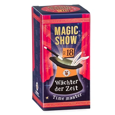 Imagen de TRENDHAUS 957726 Magic Show nº 18 [guardián del Tiempo], Impresionantes Trucos de Magia para niños a Partir 6 años, Incluye Videos en línea, Multicolor, Trick nr.18