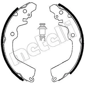 Imagen de Kit de zapatas METELLI 53 0257