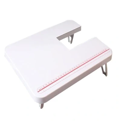 Imagen de Ampliable Mesa para Singer 8280/1507 Máquina de Coser Ajustable Placa Extensión Plástico Ensanchar Expansión Tabla con Patas Plegables