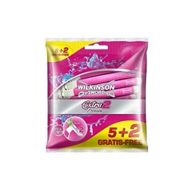 Imagen de Wilkinson Sword Extra 2 Beauty Maquinilla desechable de hojas Pack x 5 unidades