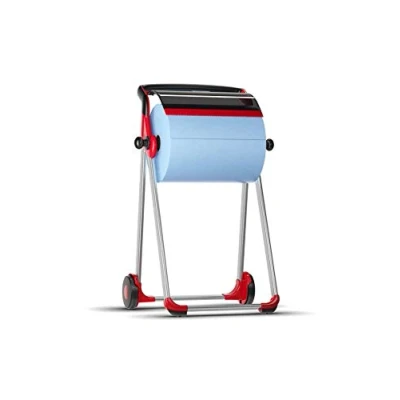 Imagen de SCA Paño de limpieza soporte suelo Ku./Metal rojo/negro B.646xH.1006xD.530mm