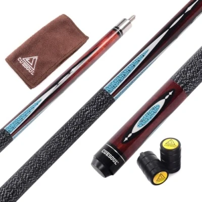 Imagen de CUESOUL 58 Pulgadas 19 Oz Medio Articulado de Arce Billar Pool Cue (CSTB004)