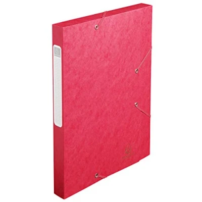 Imagen de Exacompta 18509H Carpeta de proyecto con goma, color rojo