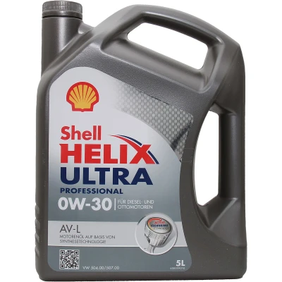 Imagen de Shell Helix Ultra Prof AV L 0W 30 5L Aceite de motor 550041873 VOLKSWAGEN: Golf 4, 5, 7, AUDI: A4 B6 Berlina, A3 Sportback, Hatchback