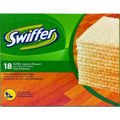 Imagen de SWIFFER Madera y parqué atrapa el polvo, 18 unidades