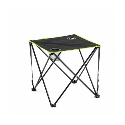 Imagen de InnovaGoods® Mesa Acampada Plegable Ligera, Camping con Bolsa de Transporte, 2 portavasos, portátil para Exterior Ideal picnics, acampadas, jardín, Playa