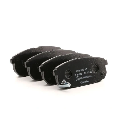 Imagen de BREMBO P 30 023 Juego de pastillas freno con avisador acústico desgaste sin accesorios KIA: SORENTO 1