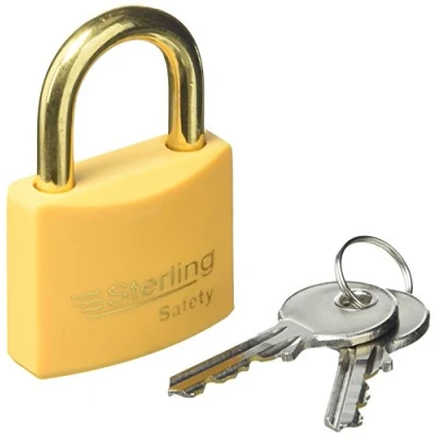 Imagen de Sterling BL4Y Candados de Bloqueo 40 mm, Amarillo