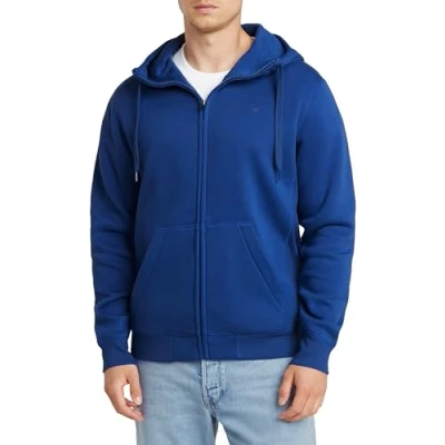 Imagen de G STAR Premium Core Hooded Sweater, Sudadera Hombre, Azul (Pilot D16122 C235 1235), L