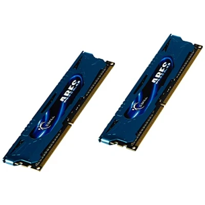 Imagen de G.Skill F3 2400C11D 8GAB Memoria RAM de 8 GB (DDR3, 2 x 4 GB, 2400 MHz, 240 pin, CL11), Azul