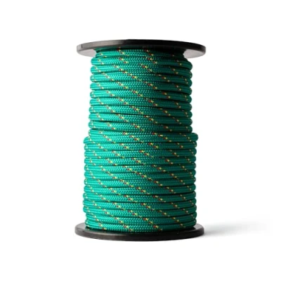 Imagen de Cuerda de Polipropileno SNURO (8 mm, 50 m) sólida PP Trenzada Paracord sólido y Ligero para Exteriores, Supervivencia jardín, Disponible en Diferentes grosores resistencias