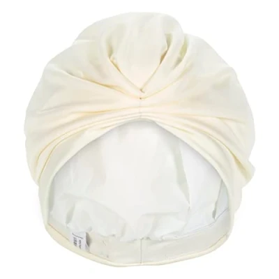 Imagen de Fashy Gorro de baño Tela para Mujer con Cierre Velcro, Color Negro, Talla única