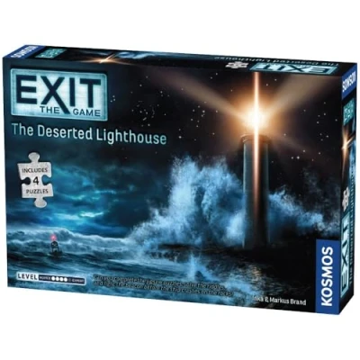 Imagen de EXIT The Deserted Lighthouse (Includes Puzzles) Board Game