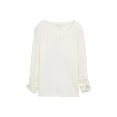 Imagen de TOM TAILOR 1024036 Camiseta, 10315 Whisper White, S Mujeres