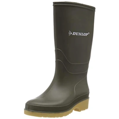 Imagen de Dunlop RAPIDO PVC LAARS GROEN 28 Botas de goma sin forro infantil, Groen, 31 EU