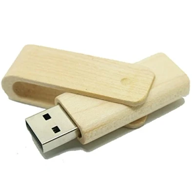Imagen de Ulticool Bambú Eco 16 GB Memoria Almacenamiento de Datos USB Flash Pen Drive Memory Stick Madera Marrón