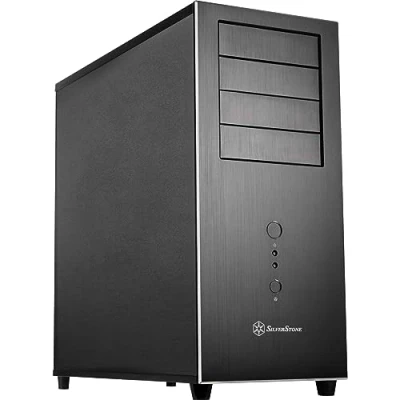 Imagen de SilverStone SST TJ04B E Carcasa de ordenador Temjin Midi Torre SSI CEB ATX, negro