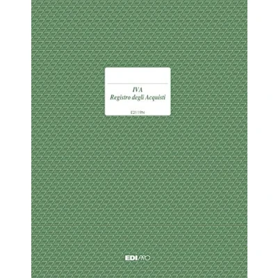 Imagen de EDIPRO E2119N Registro de IVA compras 47 páginas numeradas f.to 31x24,5